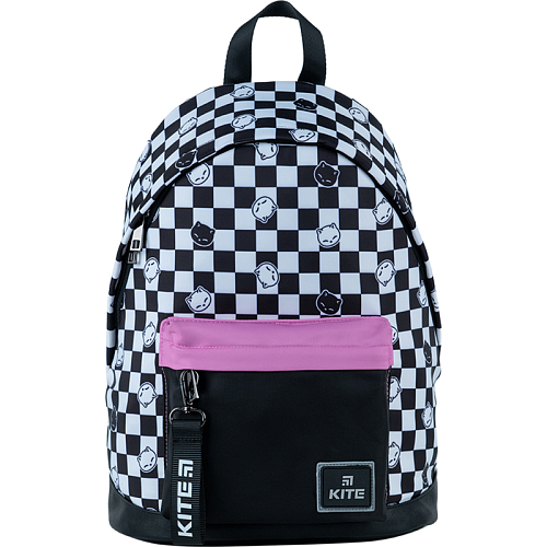 Молодіжний рюкзак підлітковий в школу чорний для дівчат Kite Education teens K24-910M-4