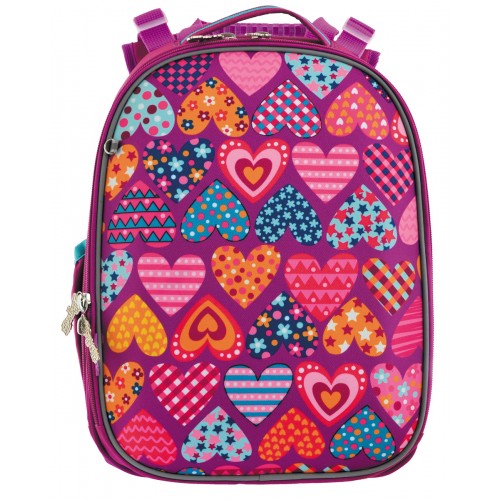 Школьный рюкзак 1 Вересня H-25 Heart puzzle