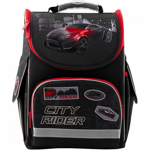 Рюкзак школьный каркасный Kite Education City rider K19-501S-6 Рюкзак школьный каркасный Kite Education City rider K19-501S-6
