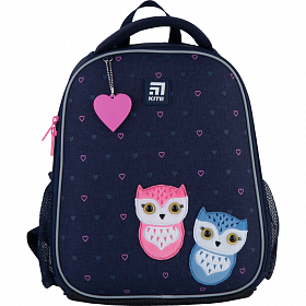 Рюкзак школьный каркасный Kite Education Lovely owls K21-555S-4 Рюкзак школьный каркасный Kite Education Lovely owls K21-555S-4