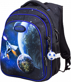 Школьный рюкзак Winner 8064 + брелок мячик