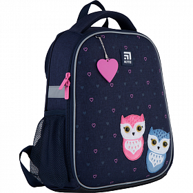 Рюкзак школьный каркасный Kite Education Lovely owls K21-555S-4 Рюкзак школьный каркасный Kite Education Lovely owls K21-555S-4