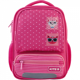 Детский рюкзак для дошкольников для девочек розовый Kite Kids Cool Cats K21-559XS-1 Детский рюкзак для дошкольников для девочек розовый Kite Kids Cool Cats K21-559XS-1