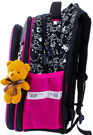 Рюкзак для школы Winner 8002 + мишка