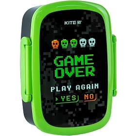 Детский ланч-бокс Kite в школу Game over K24-163-1 750 мл Детский ланч-бокс Kite в школу Game over K24-163-1 750 мл