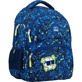 Рюкзак в школу для мальчика синий GoPack Education GO22-175M-9 Cool Рюкзак в школу для мальчика синий GoPack Education GO22-175M-9 Cool