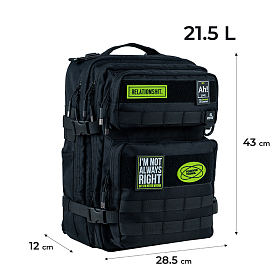 Рюкзак чорний Kite Education teens K24-2593L-1 Рюкзак чорний Kite Education teens K24-2593L-1