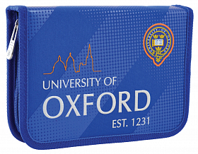 Пенал 1 Вересня твердый одинарный без клапана HP-02 Oxford Пенал 1 Вересня твердый одинарный без клапана HP-02 Oxford
