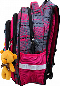 Рюкзак для школы Winner 8057 + мишка