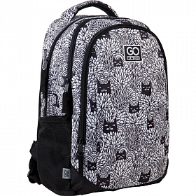 Шкільний рюкзак GoPack Education GO21-133M-5 Black cats Шкільний рюкзак GoPack Education GO21-133M-5 Black cats