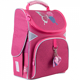 Рюкзак школьный GoPack Education каркасный Butterfly and roses GO21-5001S-1 Рюкзак школьный GoPack Education каркасный Butterfly and roses GO21-5001S-1