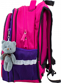 Школьный рюкзак Winner 8070 + мишка