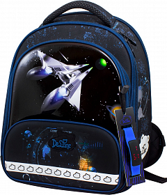 Школьный ранец DeLune 9-117+ мешок + пенал + часы