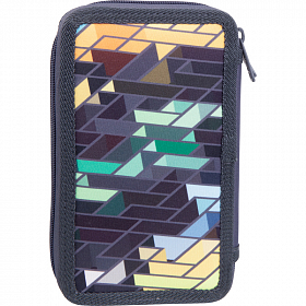 Пенал без наповнення Kite Education Motorbike K21-623-2, 2 відділення