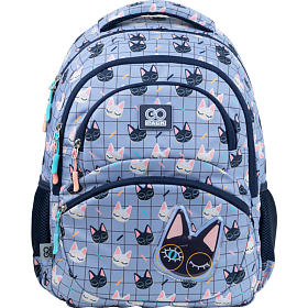 Рюкзак до школи GoPack Education GO22-175M-3 Funny cats Рюкзак до школи GoPack Education GO22-175M-3 Funny cats