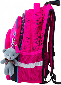 Рюкзак для школы Winner 8009 + мишка