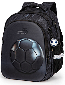 Шкільний ортопедичний рюкзак для хлопчика з М'ячем School Standard 38х30х18 см для першокласника (150-22) Шкільний ортопедичний рюкзак для хлопчика з М'ячем School Standard 38х30х18 см для першокласника (150-22)