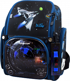 Ранец для школы DeLune 6-123 + мешок + часы