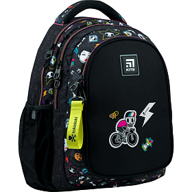 Шкільний рюкзак з ортопедичною спинкою чорний Kite Education tokidoki TK22-8001M-1 Шкільний рюкзак з ортопедичною спинкою чорний Kite Education tokidoki TK22-8001M-1