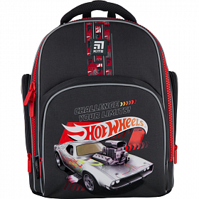 Рюкзак шкільний каркасний для хлопчика Kite Education для початкової школи Hot Wheels HW21-706S Рюкзак шкільний каркасний для хлопчика Kite Education для початкової школи Hot Wheels HW21-706S