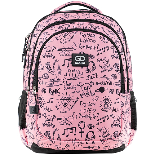 Шкільний рюкзак  з ортопедичною спинкою для дівчинки GoPack Teens GO24-162L-6