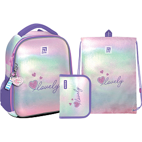 Шкільний ранець з пеналом та мішком Kite Education Lovely SET_K22-555S-2 Шкільний ранець з пеналом та мішком Kite Education Lovely SET_K22-555S-2