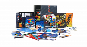 Набір для першокласника Kite K21-S02 Hot Wheels