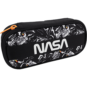 Пенал шкільний для хлопчика чорний Kite Education NASA NS22-662-1 Пенал шкільний для хлопчика чорний Kite Education NASA NS22-662-1