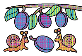 Водні розмальовки — Смачні ягідки