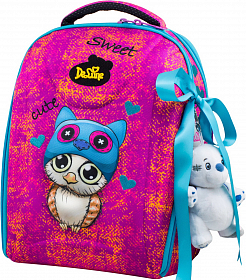 Ранец школьный DeLune 7mini-010 + мешок + пенал + мишка