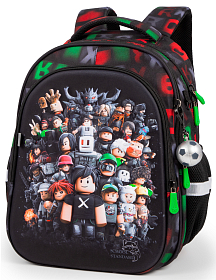 Шкільний ортопедичний рюкзак 6 в 1 для хлопчика School Standard 38х30х18 см Роблокс для молодших класів (SET 150-42)