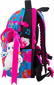 Ранец школьный DeLune 7mini-014 + мешок + пенал + мишка