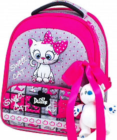 Школьный ранец DeLune 9-121+ мешок + пенал + мишка