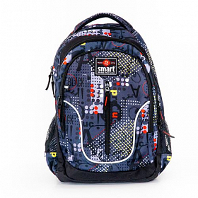 Школьный рюкзак Smart TN-07 Global, черн/сер Школьный рюкзак Smart TN-07 Global, черн/сер