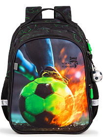 Ортопедичний рюкзак для хлопчика School Standard з М'ячем 38х28х16 см для першокласника (160-30)