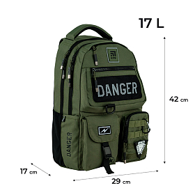 Рюкзак зелений Kite Education teens K24-2587M-4 Рюкзак зелений Kite Education teens K24-2587M-4