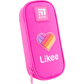 Пенал шкільний для дівчинки Kite Likee LK22-662-2 Пенал шкільний для дівчинки Kite Likee LK22-662-2