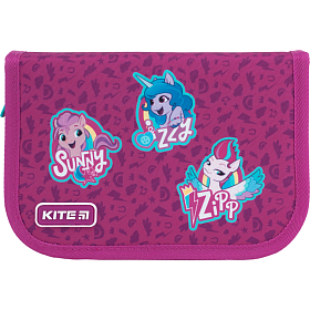 Пенал шкільний для дівчинки рожевий Kite My Little Pony LP22-6211 від., 1 відп., без напол. My Little Pony LP22-621 Пенал шкільний для дівчинки рожевий Kite My Little Pony LP22-6211 від., 1 відп., без напол. My Little Pony LP22-621