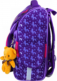 Ранец школьный Winner 2021 + мишка