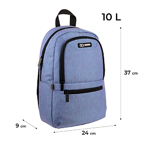 Молодіжний рюкзак GoPack Education Teens GO24-119S-1 фіолетовий Молодіжний рюкзак GoPack Education Teens GO24-119S-1 фіолетовий