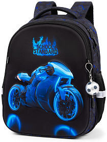 Ортопедичний шкільний рюкзак 6 в 1 для хлопчика School Standard 38х30х18 см з Машиною для першокласника (SET 170-83)
