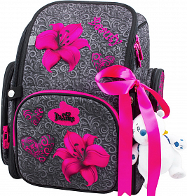 Ранец для школы DeLune 6-119 + мешок + мишка