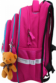 Рюкзак для школы Winner 8060 + мишка