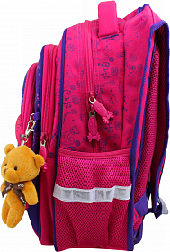 Рюкзак для школы Winner 8056 + мишка