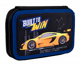 Пенал Smart твердый двойной HP-01 Speed Champions Пенал Smart твердый двойной HP-01 Speed Champions