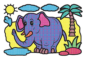 Водні розмальовки — Таємничі джунглі