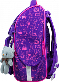 Школьный ранец Winner 2024 + мишка