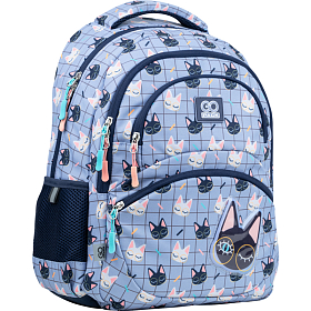 Рюкзак до школи GoPack Education GO22-175M-3 Funny cats Рюкзак до школи GoPack Education GO22-175M-3 Funny cats