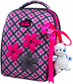 Ранец школьный DeLune 7mini-001 + мешок + пенал + мишка