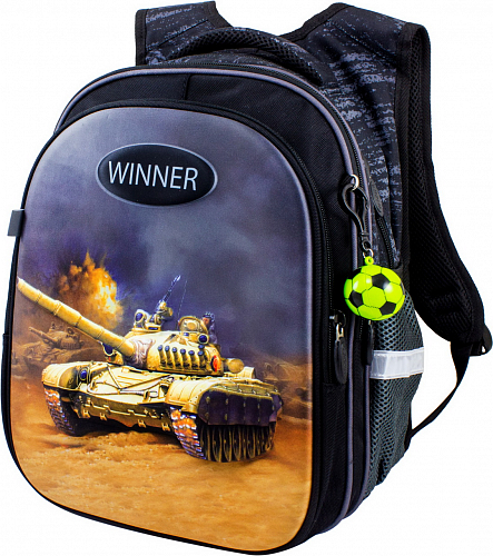 Рюкзак для школы Winner 8008 + брелок мячик